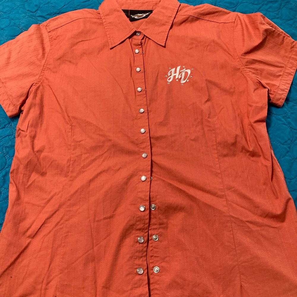 Cute Harley Davidson top